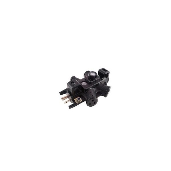Swe-Tech 3C 5-Outlet Indoor/Outdoor Heavy Duty Power Tap with Circuit Breaker, 15A - FWT30W3-12105