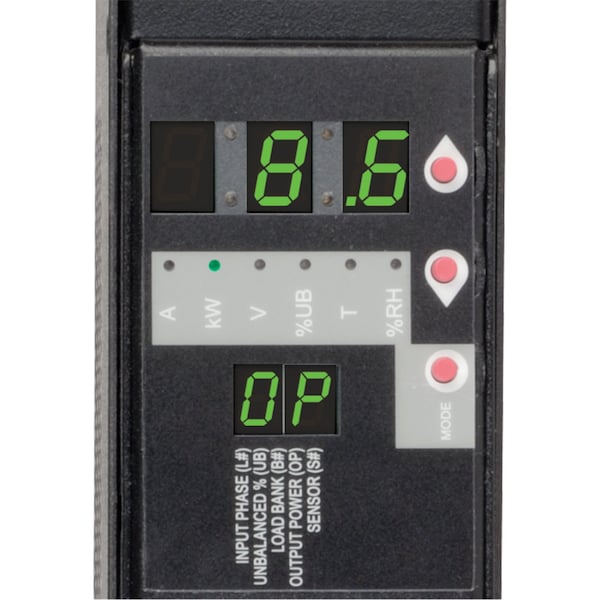 Tripp Lite PDU, 3-Ph, Monitored, 10kW 3, 42 C13, 6C19, 0U - PDU3VN6L2130B