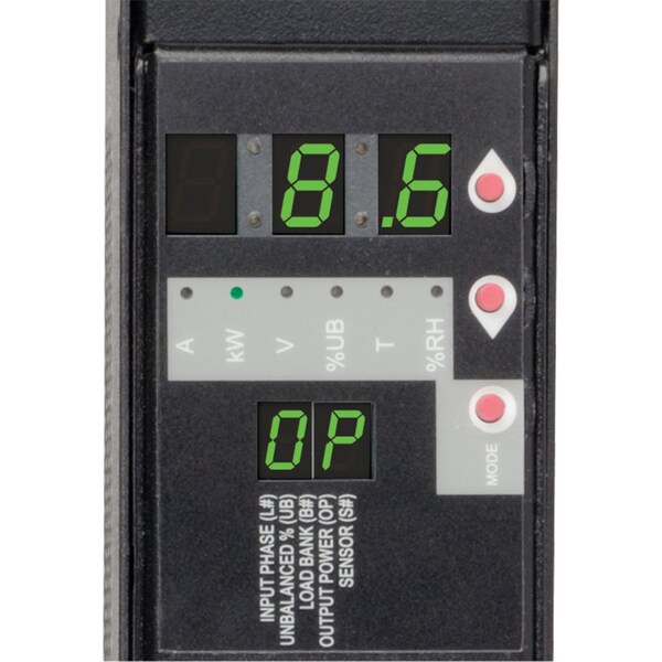 Tripp Lite PDU, 3-Ph, Monitored, 10kW 3, 42 C13, 6C19, 0U - PDU3VN6L1530B