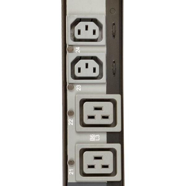 Tripp Lite PDU, 3-Ph, Switched, 22.1kW, 12 C13, 12C19, 0U - PDU3XVSR6G32A