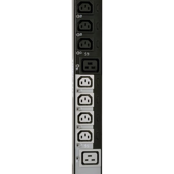 Tripp Lite PDU, 3-Phase, Switched, 10kW 3, 24 C13, 6 C19, 0U - PDU3VSR6G30