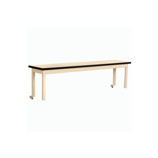 Tennsco Riser With Out Power Center Plastic Top 72inch Long Sand - TWI-72-N-SND