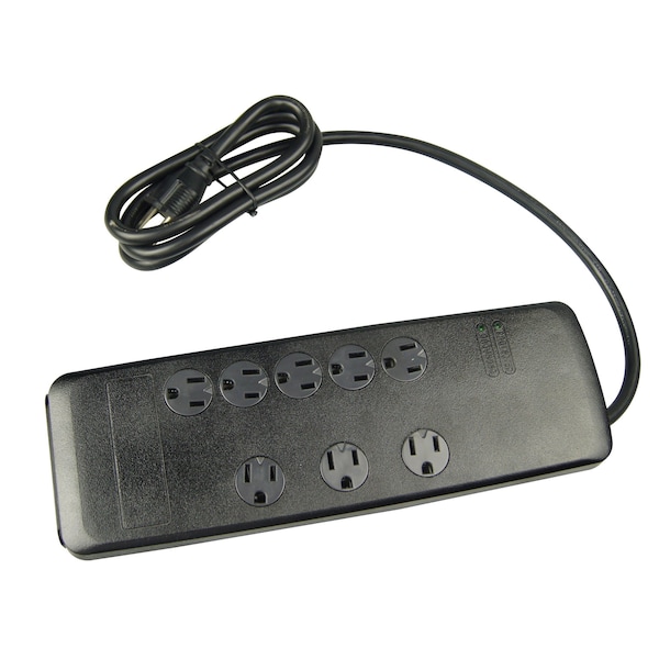 Woods 8 outlet surge strip with 3540 Joules of protection, 6 foot cord - 41618