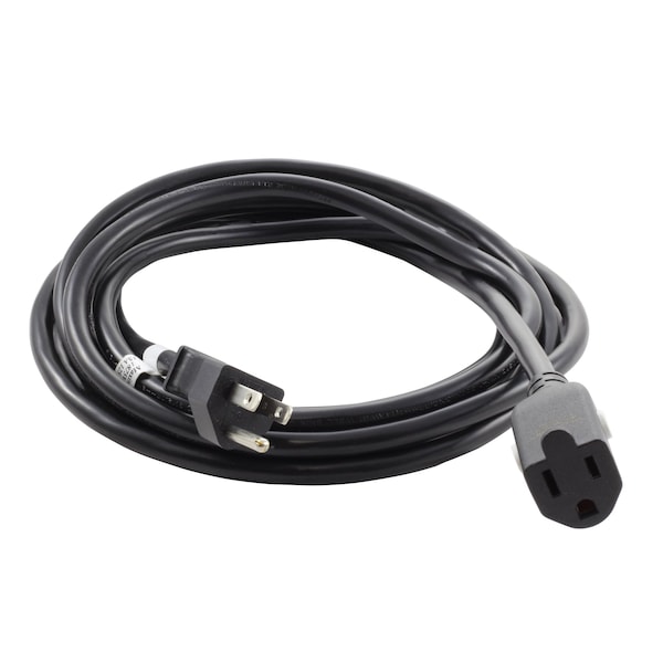 Ac Works STW Locking Extension Cord, 14 AWG, Indoor/Outdoor, 14/3, 1 Outlets, Black, PVC, 5-15P, 20 ft - S515PR-240QL