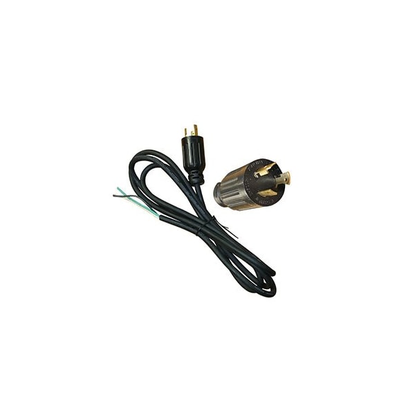 Superior Electric SJO Locking Extension Cord, 14 AWG, Outdoor, Black, Rubber, 9 ft - EC143T