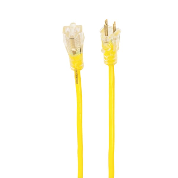 Yellow Jacket SJTW Extension Cord, 14 AWG, Outdoor, 14/3 - 2888AC