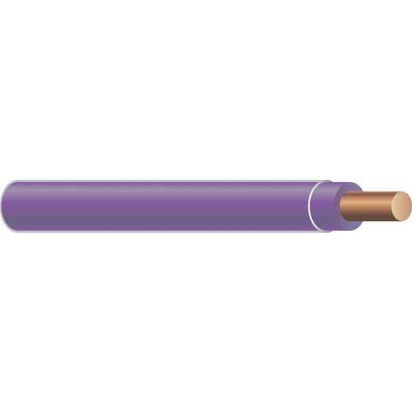 Southwire THHN, Building Wire, Copper, 10 AWG, 1C, Purple, Solid, 500 ft - 25333605