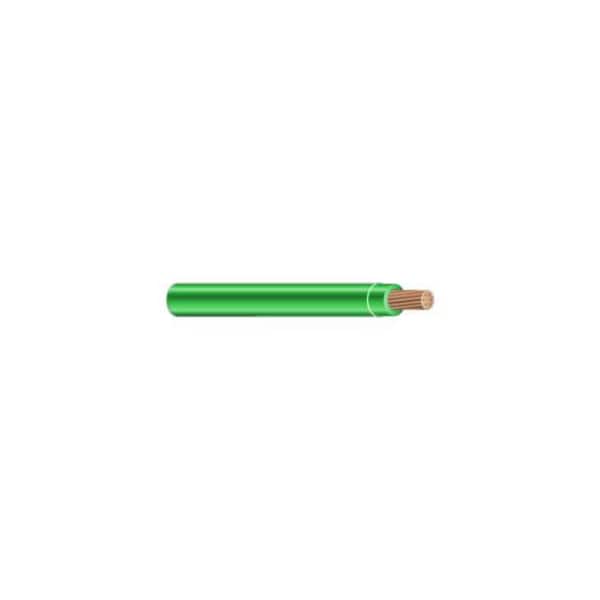 Unified Wire & Cable THHN, Building Wire, Copper, 14 AWG, 1C, Green, Solid - 141BTHHN-5-2.5M