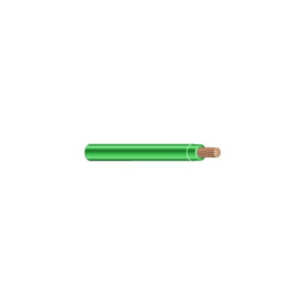Unified Wire & Cable THHN, Building Wire, Copper, 14 AWG, 1C, Green, Stranded - 1419BTHHN-5-2.5M