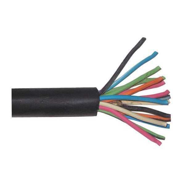 Carol Portable Cord, SOOW, 16 AWG, 16 C, Black, EPDM Rubber, Stranded, 600V, Indoor/Outdoor - 09616.35.01