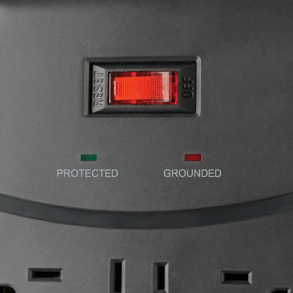 Tripp Lite Surge Protector Power Strip 12 Outlet 2 USB Ports Tel/Modem/Coax - TLP128TTUSBB
