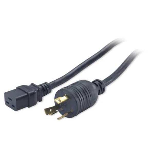 Apc Power Cord, L6-30P, SJT, 8 ft., Blk, 24A, 12/3 - AP9896
