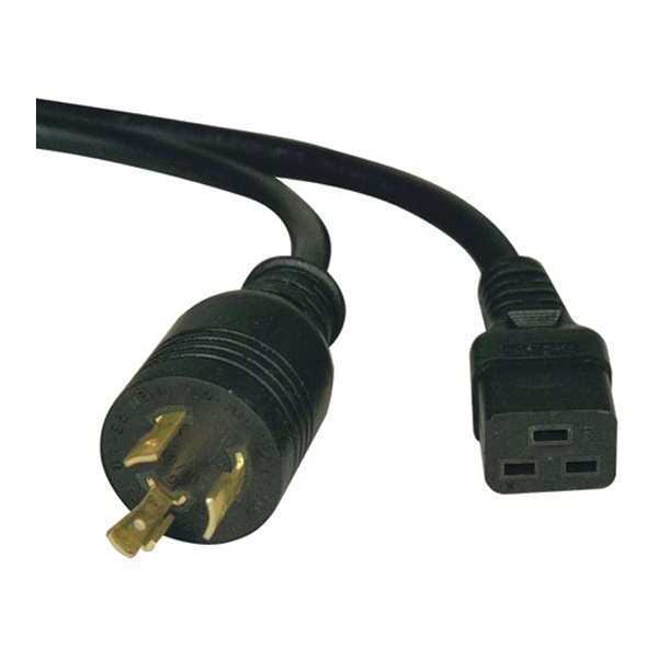 Tripp Lite Power Cord, HD, C19, L6-20P, 20A, 12AWG, 6ft - P040-006