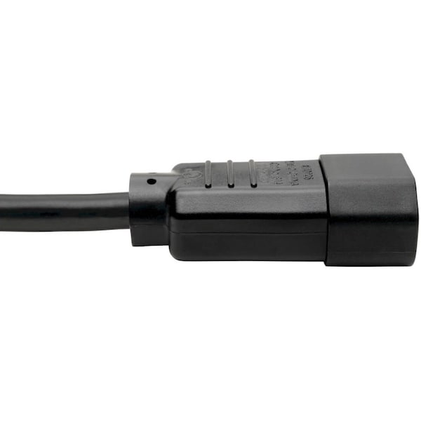 Tripp Lite Power Cord, HD, C14 to C15, 15A, 14AWG, 3ft - P018-003