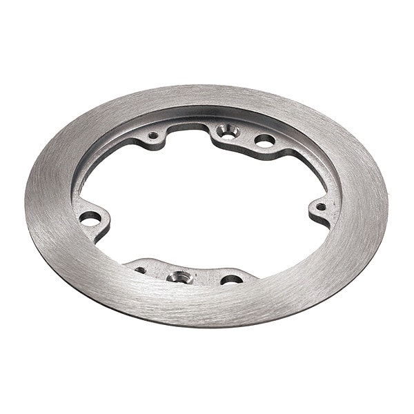 Hubbell Wiring Device-Kellems Electrical Box Cover, 1 Gang, Round, Aluminum - SA3082