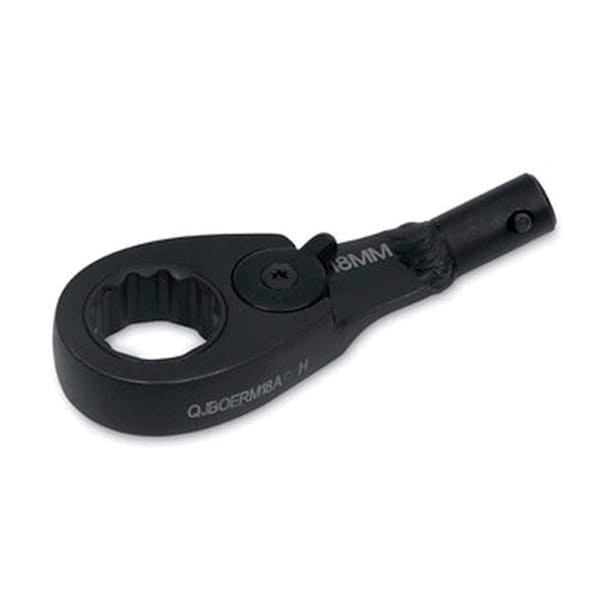 Cdi CDI Ratcheting End Head, Y Shank, 12-pt, 18mm - QYBOERM18A