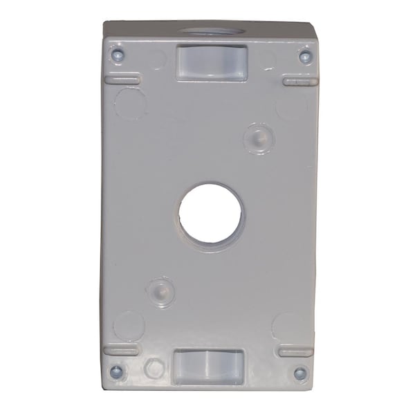 Sigma Electric Electrical Box, Outlet Box Type, 1 Gang, Die-Cast Metal - 14251-5X