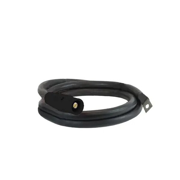 Power Assemblies Type W Pigtail 400A 4/0 AWG Series 16 Male Camlock to Lug 10 ft, Black - 40TW16010MLE