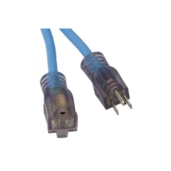 Bayco Cold Weather Extension Cord, 14 AWG, Outdoor, 14/3, 50 ft - BYSL-994