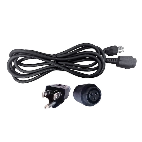 Superior Electric SJO Locking Extension Cord, 16 AWG, Outdoor, Black, Rubber, 10 ft - EC163DW
