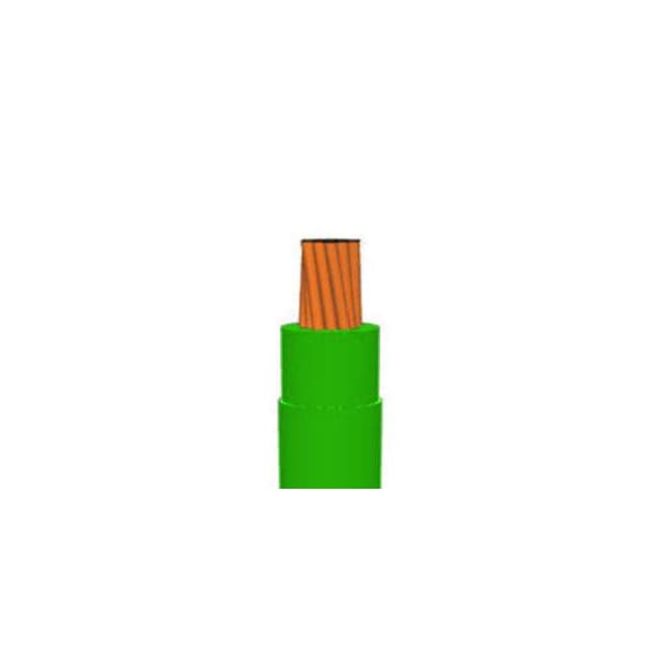 Unified Wire & Cable THHN, Building Wire, Copper, 12 AWG, 1C, Green, Stranded - 1219BTHHN-5-2.5M