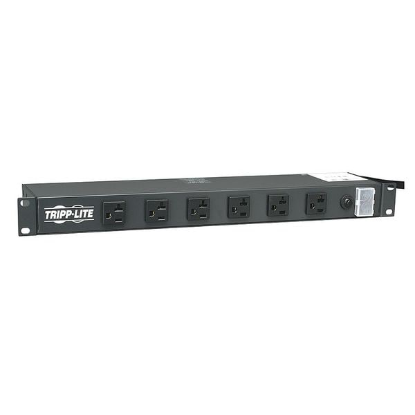 Tripp Lite PDU, 120V, 12 Outlet, 15 ft., Black - RS-1215-20T