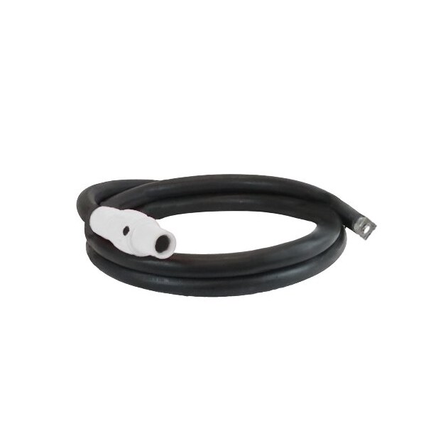 Power Assemblies Type W Pigtail 400A 4/0 AWG Series 16 Female Camlock to Lug 10 ft, White - 40TW16010FLW