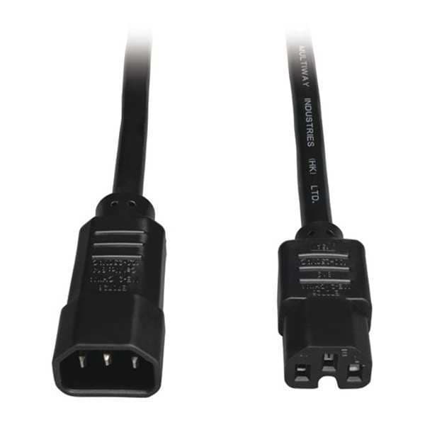 Tripp Lite Power Cord, HD, C14 to C15, 15A, 14AWG, 6ft - P018-006