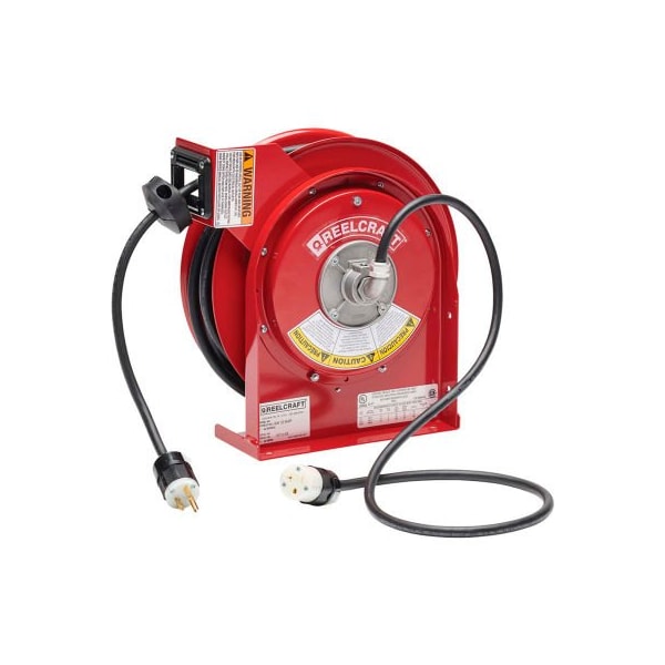 Reelcraft ReelCraft Cord Reel, Reverse Plug - L 4545 123 3A-RP