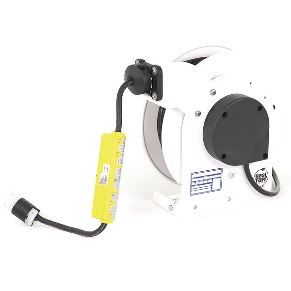 Kh Industries 50 ft. 12/3 Retractable Cord Reel 15 Amps - RTAG3LW-WCL515-J12K