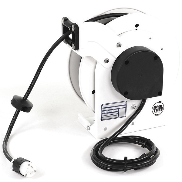 Kh Industries 35 ft. 12/3 Retractable Cord Reel 15 Amps - RTAN3LW-WCL515-J12H