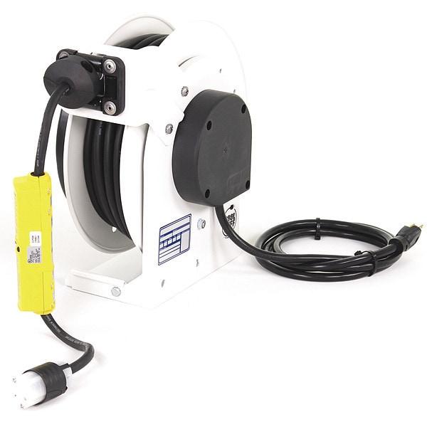 Kh Industries 35 ft. 12/3 Retractable Cord Reel 15 Amps - RTAG3LW-WC515-J12H