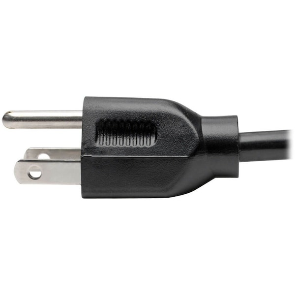 Tripp Lite Power Cord, 5-15P to C13, 10A, 18AWG, 10ft - P006-010