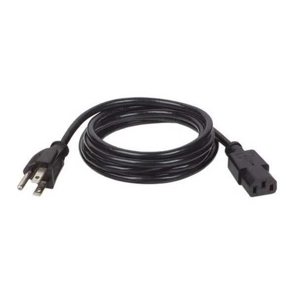 Tripp Lite Power Cord, 5-15P to C13, 10A, 18AWG, 10ft - P006-010