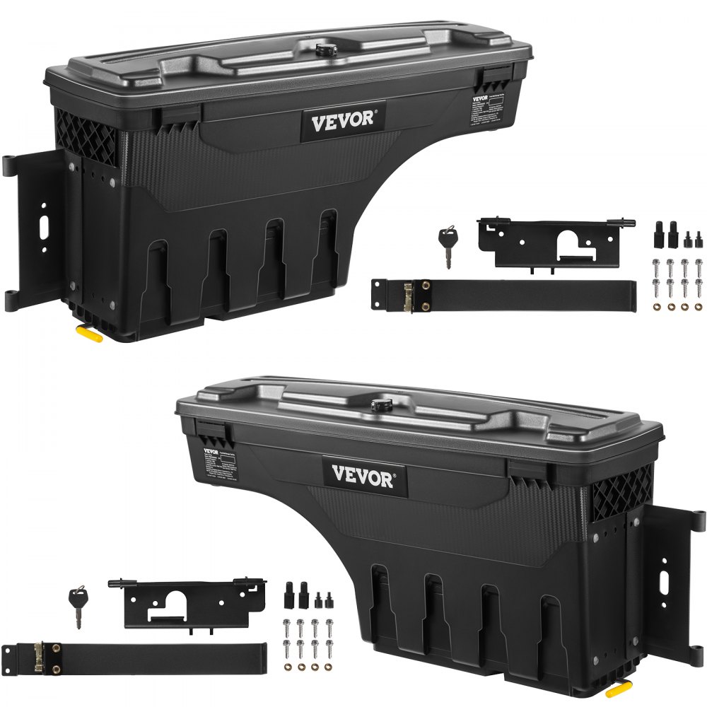 VEVOR Truck Bed Storage Tool Box 2019-20 Chevrolet Silverado 1500 Left+Right - ZHSKU00000000000002