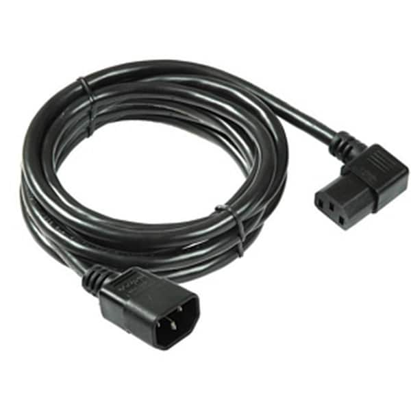 Generac Iec Power Cable 250v- C13 Right Ang To C14- 6.5ft. - 121 2631