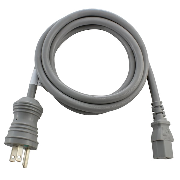 Ac Works 15A 6FT 14/3 Medical Grade Power Cord to IEC C13 End - MD15AC13-072