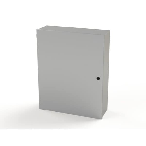 Saginaw Control & Engineering Carbon Steel Electrical Enclosures, 30 in H, 8 in D, 24 in W, NEMA 1 - SCE-30N2408LP