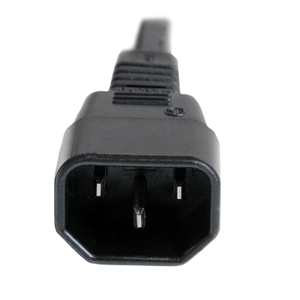 Startech.Com 6ft C14 to C15 Power Cord - 14AWG Computer Power Cable - PXTC14C156