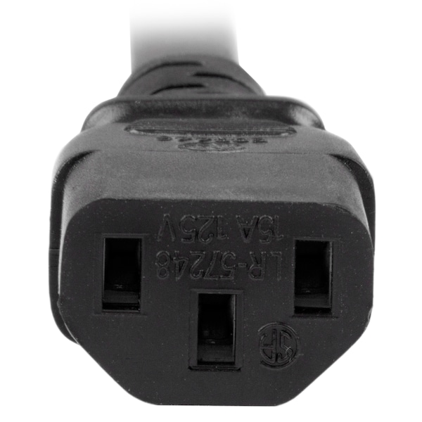 Startech.Com 6ft IEC 320 C13 to IEC 320 C20 Power Cord - 125V at 15A - PXTC13C20146