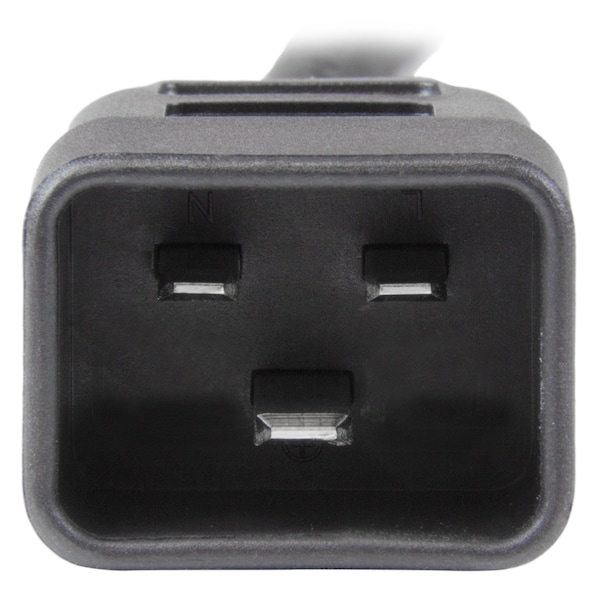 Startech.Com 6ft IEC 320 C13 to IEC 320 C20 Power Cord - 125V at 15A - PXTC13C20146