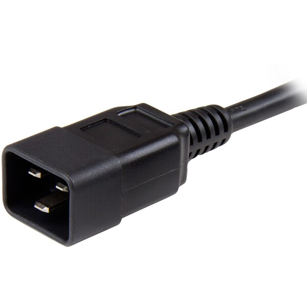 Startech.Com 6ft IEC 320 C13 to IEC 320 C20 Power Cord - 125V at 15A - PXTC13C20146