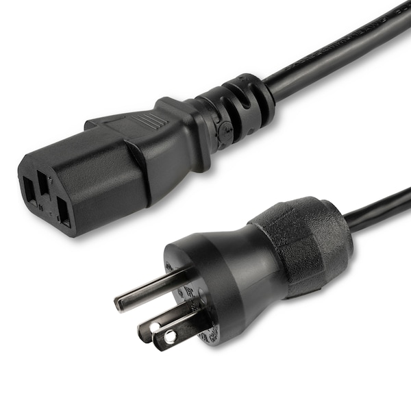 Startech.Com 10ft Hospital-Grade Power Cord - NEMA 5-15P to C13 - PXTMG10110