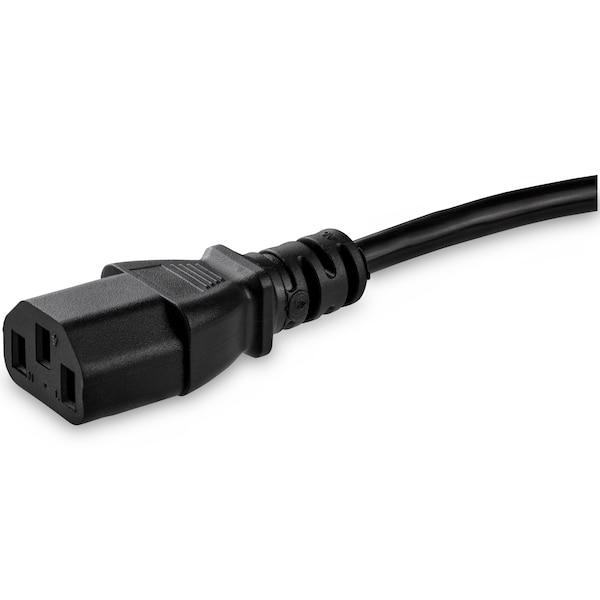 Startech.Com 6ft Hospital-Grade Power Cord - NEMA 5-15P to C13 - PXTMG1016