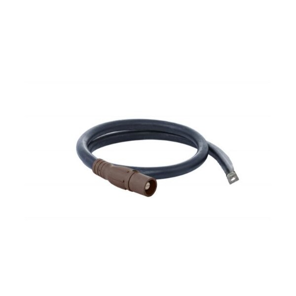 Power Assemblies Type W Pigtail 400A 4/0 AWG Series 16 Male Camlock to Lug 6 ft, Brown - 40TW16006MLH