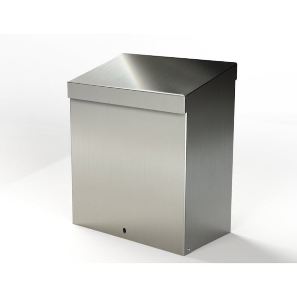 Saginaw Control & Engineering Protection Hood, 9.44 in. H x 7.81 in. W x 4-1/2 in. L, 304 Stainless Steel - SCE-RH4N12SS