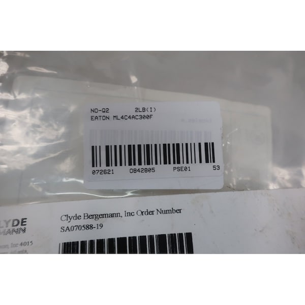 Eaton Ml4C4Ac300F Lynx 4P Ml F P Seoow 16/C 30Ft 600V-Ac Cordset Cable - ML4C4AC300F
