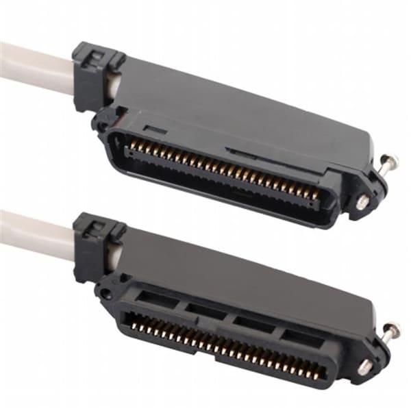 Maxpower Female To Male 50 Pin Telco connectors CAT 3 Telco cable; 5 ft. - MA769055