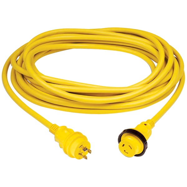 Marinco Marinco 199116 30 Amp Cordset with LED Ergo Grip - 12' - 199116