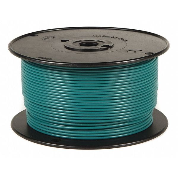 Grote 12 AWG 1 Conductor Stranded Primary Wire 100 ft. GN, Color: Green - 87-6006